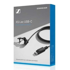 میکروفون یقه ای با سیم سنهایزر مدل XS Lav رابط USB-C